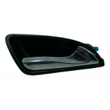 Maçaneta Hb20 2013 14 15 16 17 18 2019 Cromada Lado Direito Preto Dianteira