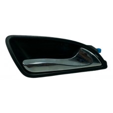 Maçaneta Hb20 2013 14 15 16 17 18 2019 Cromada Lado Direito Preto Dianteira