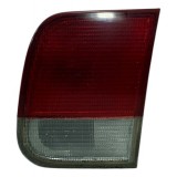 Lanterna Tampa Traseira Honda Civic 1996 1997 1998 Direito Vermelho E Transparente