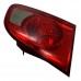 Lanterna Tampa Tras. Hyundai Santa Fé 2007 08 2010 Esquerda Esquerdo/motorista Vermelho
