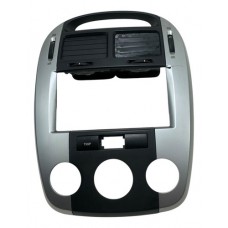 Painel Console Central Kia Cerato 2008 2009 Detalhe