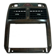 Moldura Painel Central Difusor Ar Peugeot 307 2005 Madeira