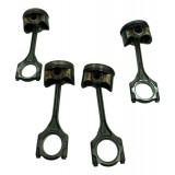 Jogo Pistão Biela Honda Fit City 1.5 2010 2011 2012 2013