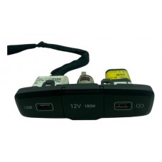 Central Tomada 12v Usb Hyundai Creta 1.0 2023 2024