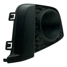 Moldura Grade Milha Dianteira Honda Fit 2015 2017 Esquerdo Preto Esquerdo