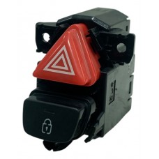 Comando Botão Pisca Alerta Trava Portas Hyundai Hb20 2022 23 Preto