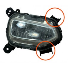 Farol Milha Hyundai Creta 2017 2018 Detalhe Esquerdo Transparente