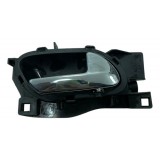 Maçaneta Interna Diant Citroen C4 Hatch 2009 10 2012 Direita Preto Dianteira