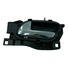 Maçaneta Interna Tras Citroen C4 Hatch 2009 10 2012 Esquerda Preto Dianteira