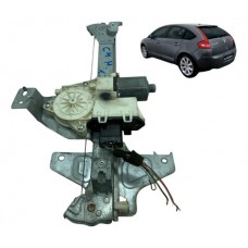 Maquina Vidro Traseira Citroen C4 Hatch 2008 10 2012 Direita
