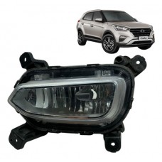 Farol Milha Hyundai Creta Prestige 2017 2018 Detalhe Direito Transparente