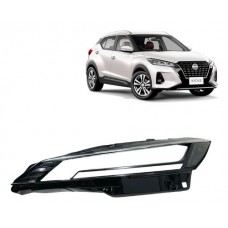 Acabamento Interno Mascara Negra Farol Nissan Kicks 2022 Esq