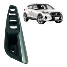 Moldura Dianteira Comando Vidro Nissan Kicks 2023 Esquerda