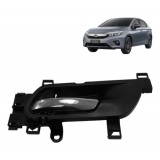 Maçaneta Interna Traseira Honda City Exl 2023 2024 Esquerda Preto Traseira