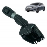 Manopla Coifa Cambio Automático Honda City 1.5 Exl 2023 2024 Preto