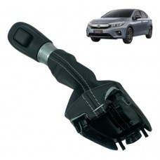 Manopla Coifa Cambio Automático Honda City 1.5 Exl 2023 2024 Preto