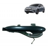 Maçaneta Externa Traseira Honda City Exl 1.5 2023 Esquerda Preto Traseira