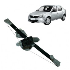Maquina Vidro Dianteira Renault Logan 2011 2012 Esquerda