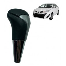 Manopla Cambio Automático Toyota Yaris 2019 21 2023 Detalhe Preto