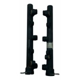 Par Flauta Bico Injetor Hyundai Azera 3.3 V6 2008 2009 2010