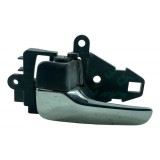 Maçaneta Interna Mitsubishi Lancer 2012 Dianteira Esquerda Preto