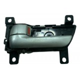 Maçaneta Interna Kia Sorento 2010 2012 Traseira Esquerda Prata