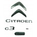 Kit Emblema Letreiro Tampa Traseira Citroen C3 2014 2015