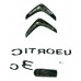 Kit Emblema Letreiro Tampa Traseira Citroen C3 2014 2015