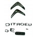 Kit Emblema Letreiro Tampa Traseira Citroen C3 2014 2015
