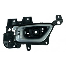 Maçaneta Puxador Interno Jeep Commander 2022 23 T. Esquerda Prateado Traseira