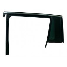 Guarnição Vidro Porta Traseira Esquerda Jeep Commander 2022 Preto