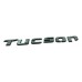 Emblema Tucson Letreiro Traseira Hyundai Tucson 2006 08 2012 Cinza