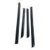 Kit 4 Friso Externo Porta Ford Ranger Xlt 2.3 2007 2008 2009