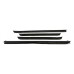 Kit 4 Friso Externo Porta Ford Ranger Xlt 2.3 2007 2008 2009
