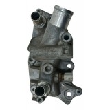 Carcaça Válvula Termostática Nissan March 1.6 2015 2016 2017